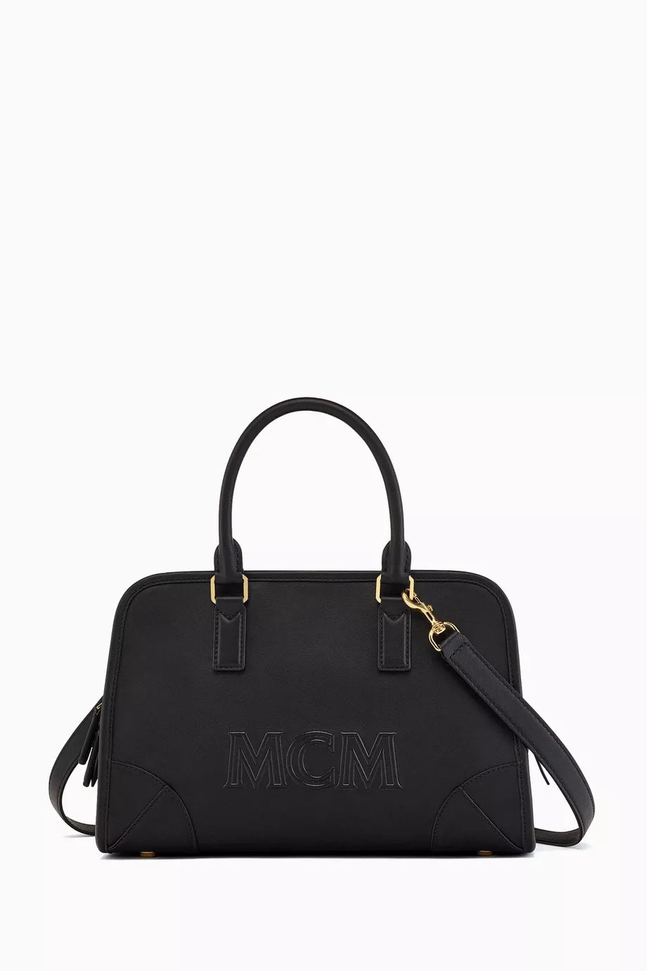 Medium Aren Boston Bag in Spanish Leather