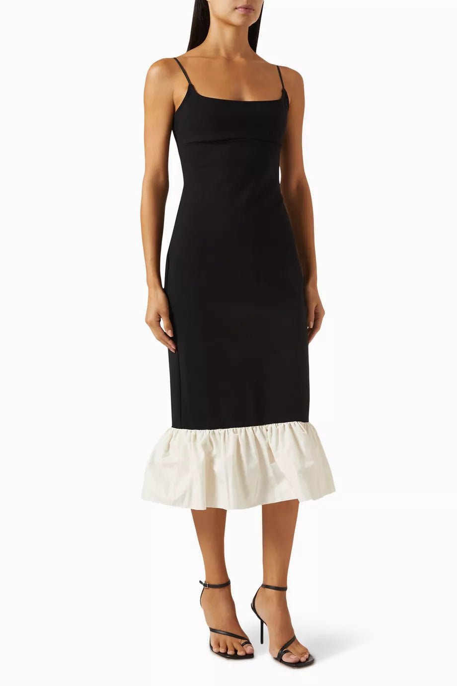 Faridah Midi Dress in Ponte Fabric
