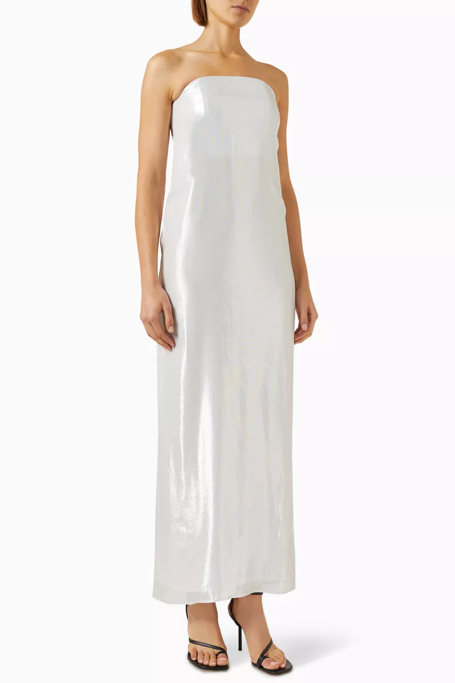 Casey Maxi Dress in Satin