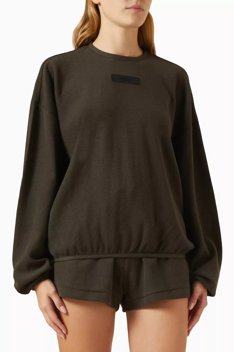 Crewneck Sweater in French Terry