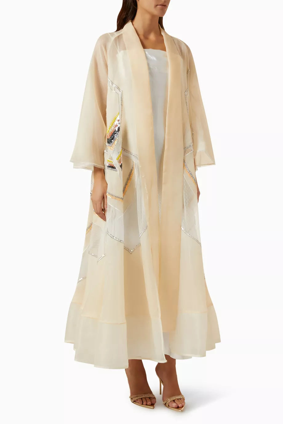 Sequin-embellished Abaya