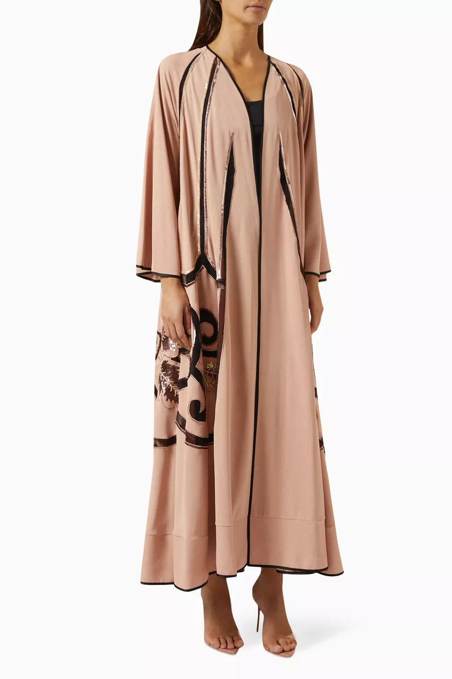 Sequin-embellished Abaya