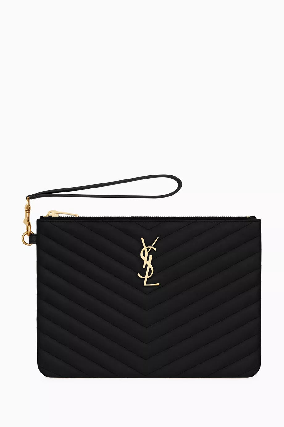 Cassandre Matelassé A5 Pouch in Quilted Leather