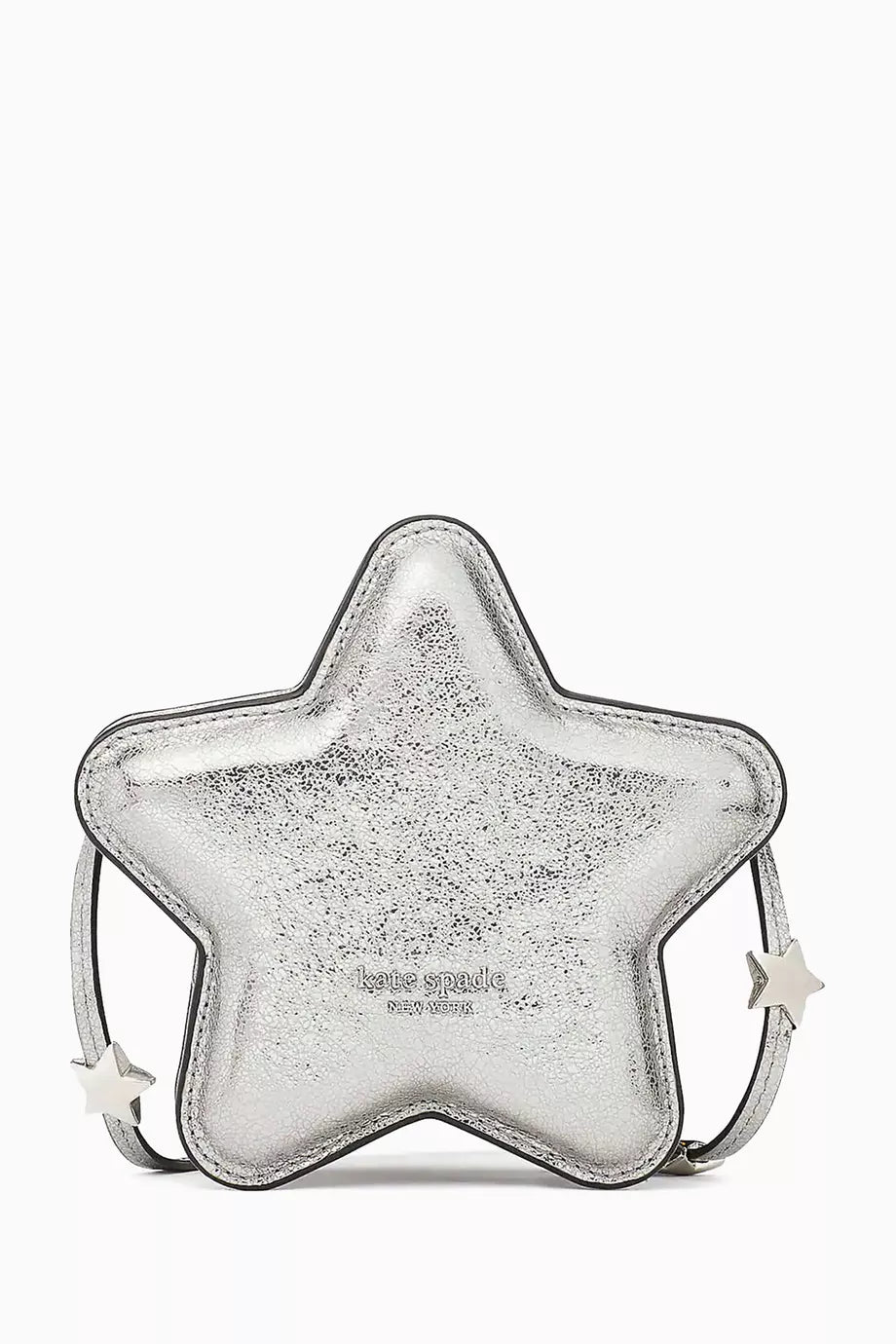 Micro Starlight Crossbody Bag in Metallic Leather