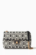 Medium Evelyn Crossbody Bag in Tweed