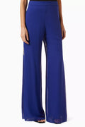 Wide-leg Pants in Chiffon