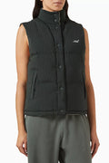 Lewis Reversible Padded Pinstripe Vest