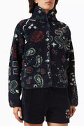 Grayson Jacket in Paisley Jacquard Sherpa