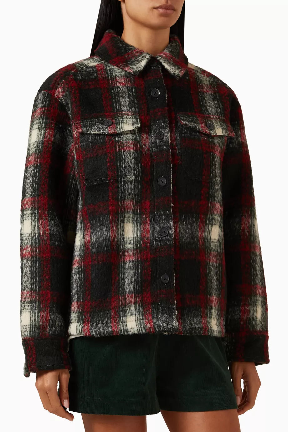 Fawn II Shacket in Flannel