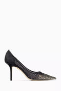 Love 85 Pumps in Degradé Crystal Mesh