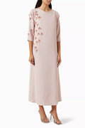 3D Bead-embellished Kaftan