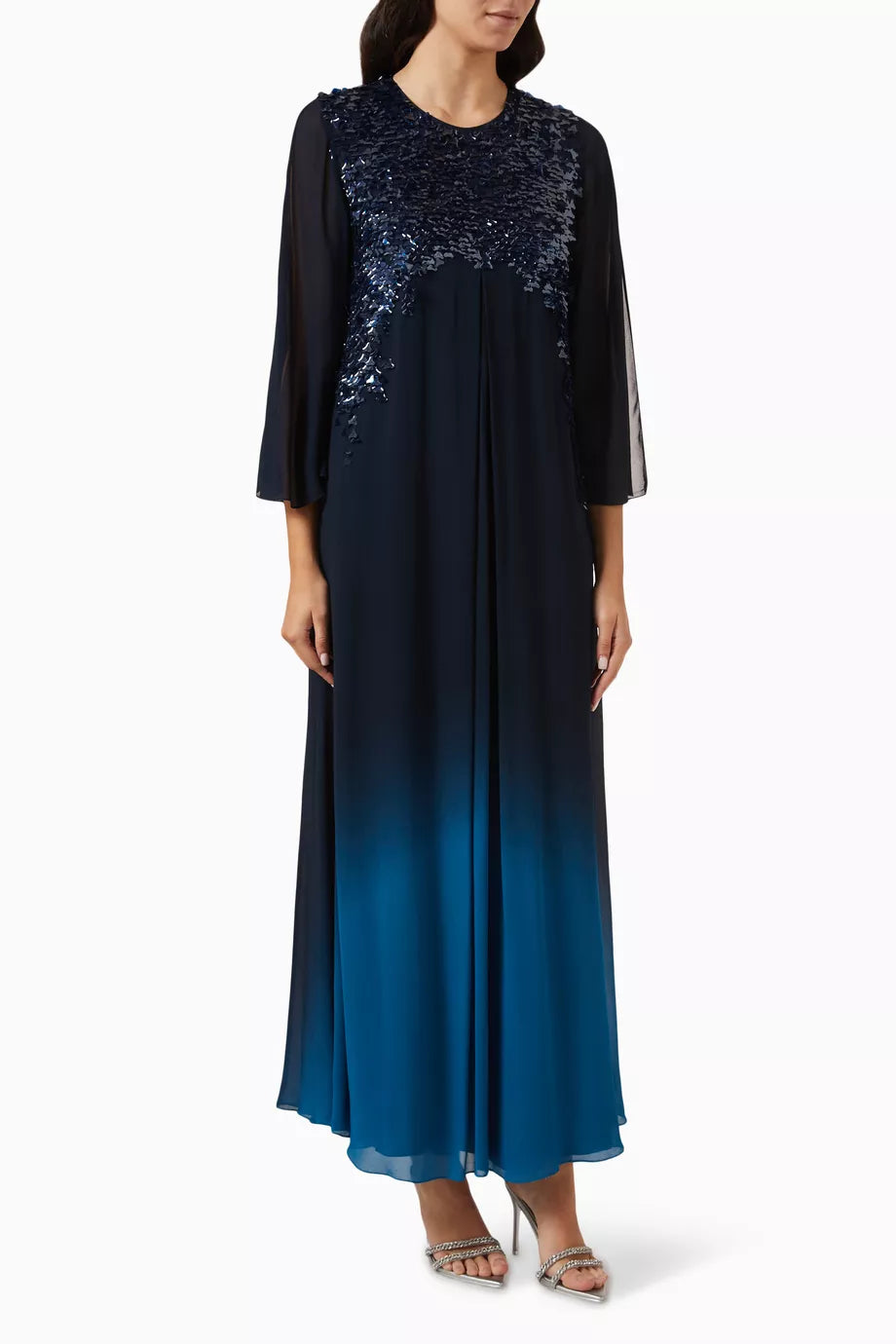 Embellished Ombré Kaftan