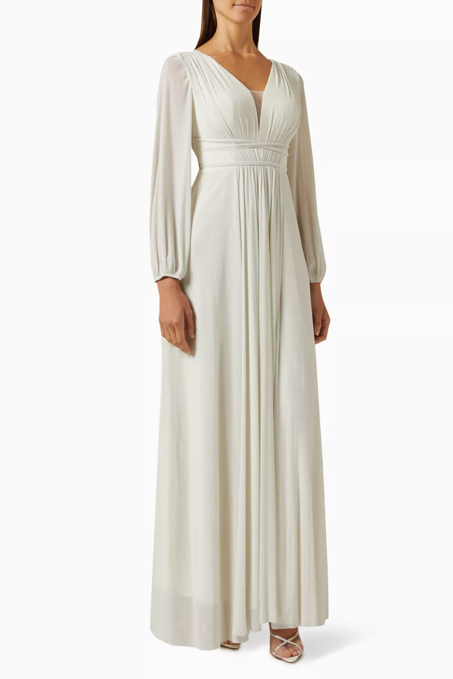 Long-sleeve Maxi Dress