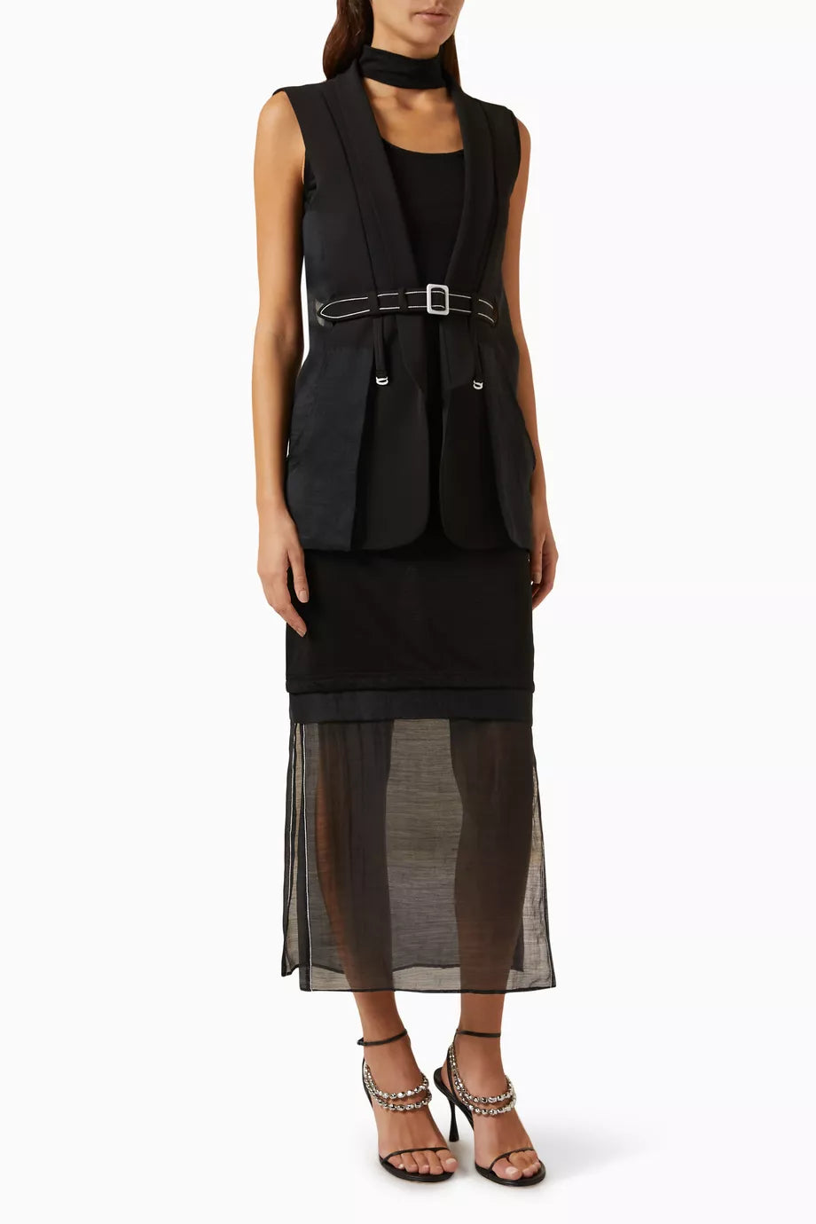 Choker Dress & Jacket Set