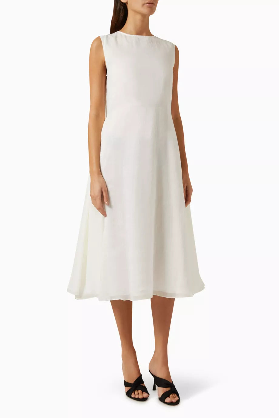 Midi Dress in Organza