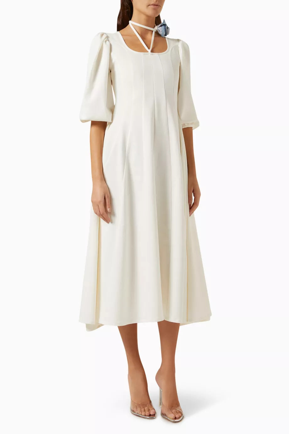Full Circle Midi Dress in Cotton