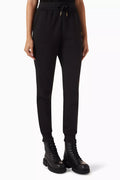 Logo Letter Sweatpants in Cotton-blend