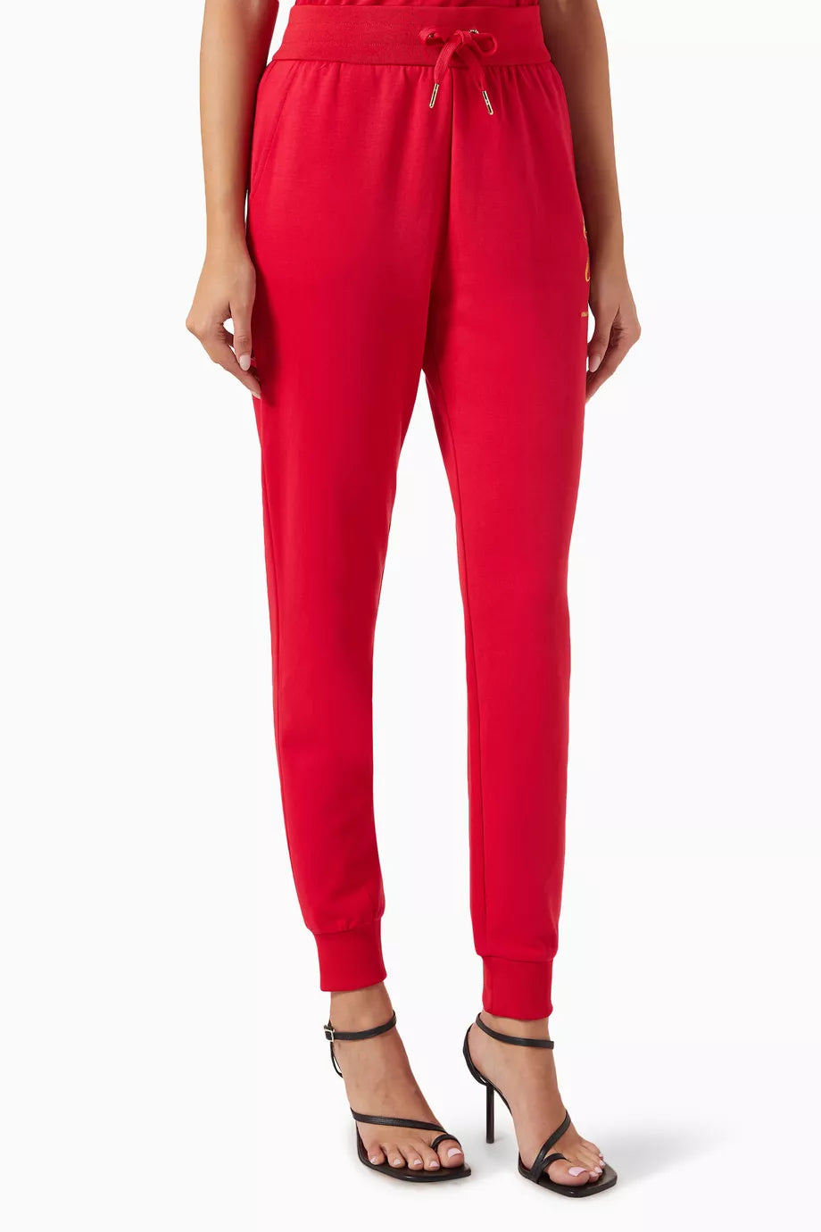 Logo Letter Sweatpants in Cotton-blend