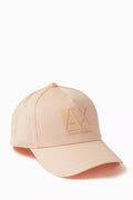 AX Logo Baseball Cap in Cotton