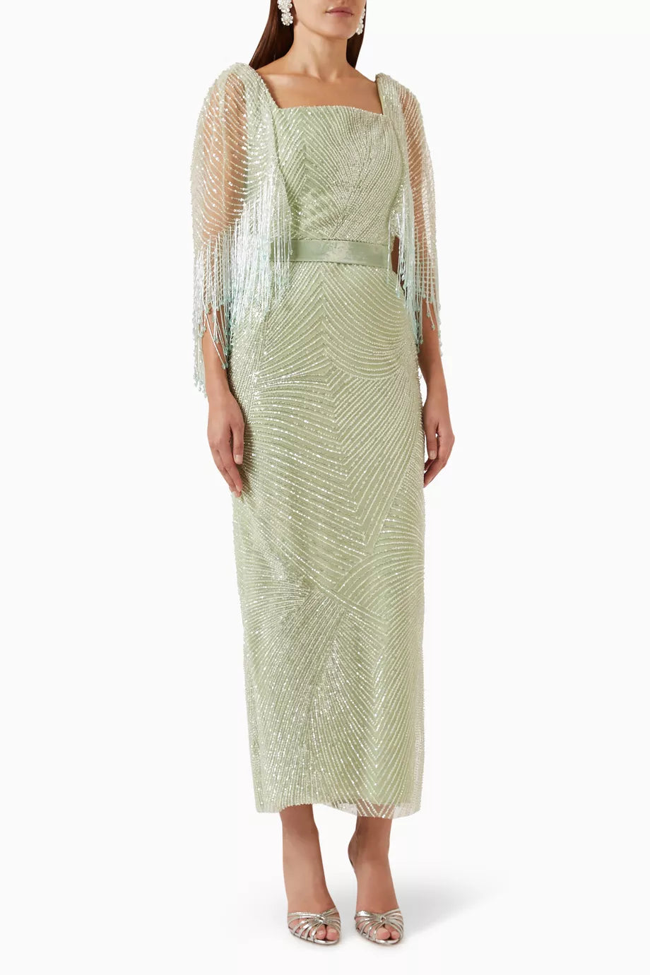 Miar Embellished Pencil Dress