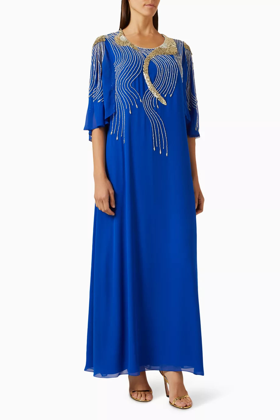 Bead-embellished Kaftan