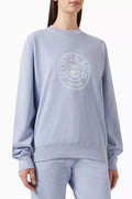 Connecticut Crest Crewneck Sweatshirt in Cotton