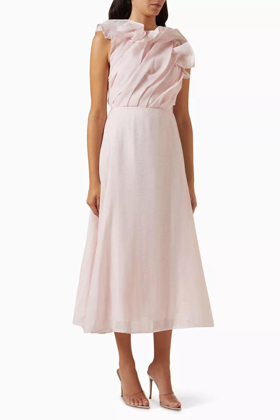 Genesis One-shoulder Midi Dress