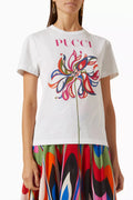 Logo Print T-Shirt in Cotton