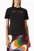 Logo Print T-Shirt in Cotton