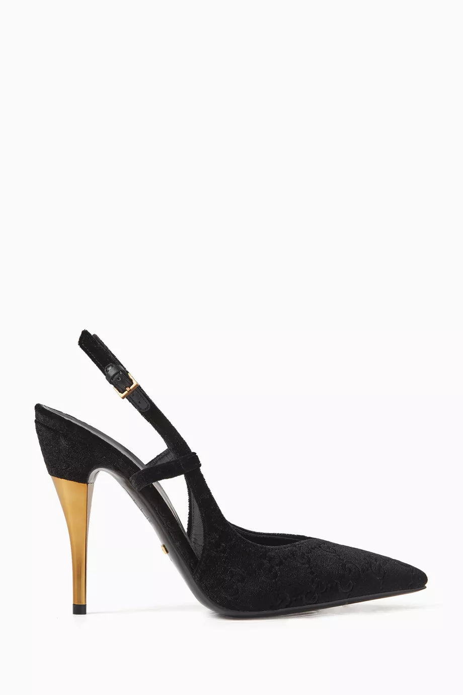 GG 105 Slingback Pumps in Velvet