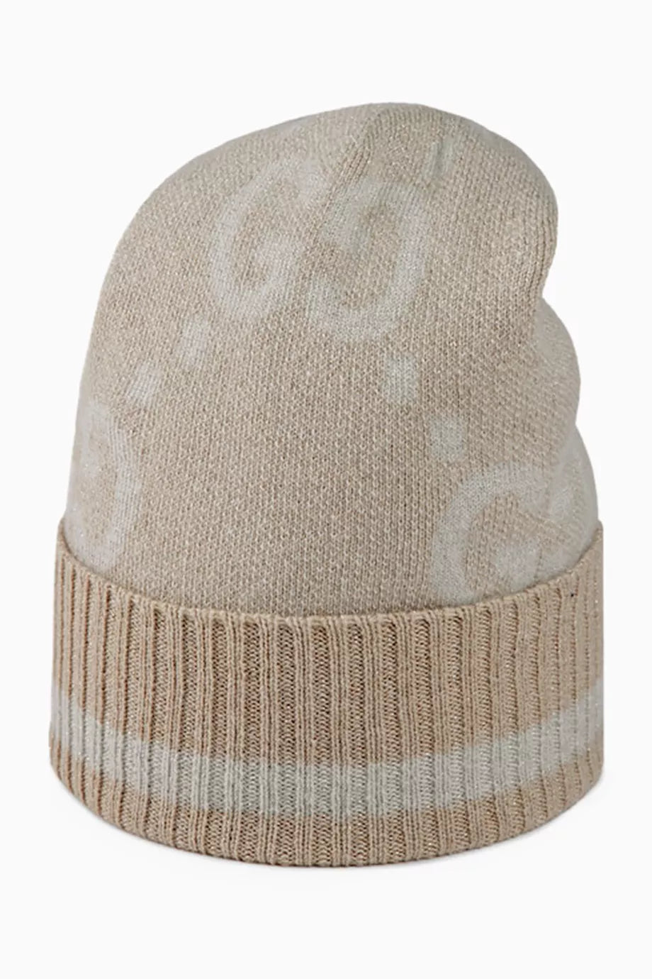 GG Lamé Jacquard Hat in Cashmere