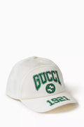 Logo-print Baseball Cap in Cotton