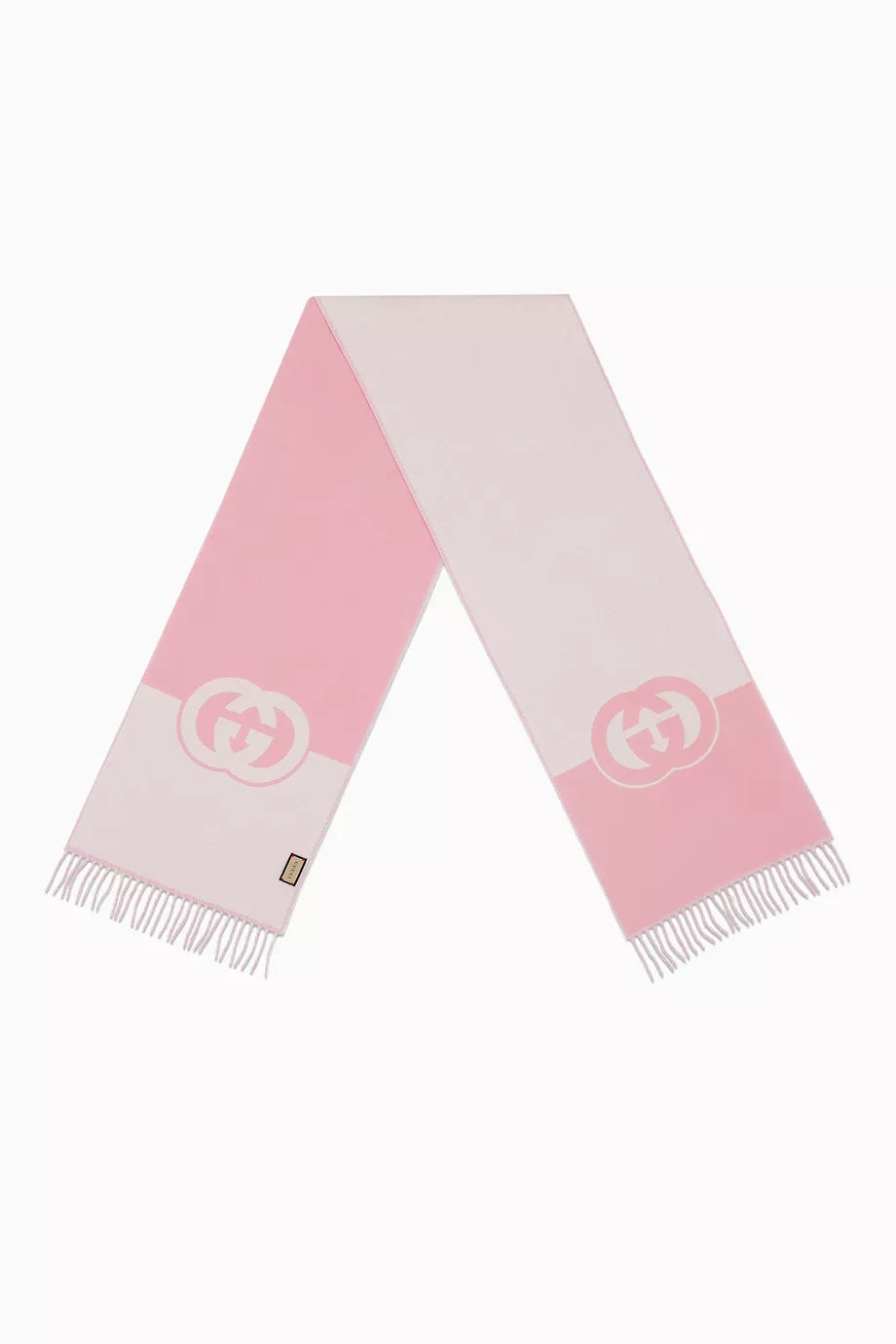 Interlocking G Scarf in Wool & Cashmere