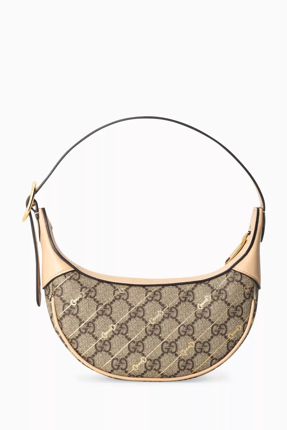 Mini Ophidia Horsebit-print Bag in GG Supreme Canvas & Leather