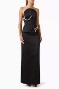 Eden Tima Maxi Dress in Satin