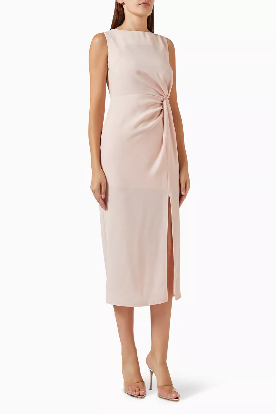 Ruched Midi Dress