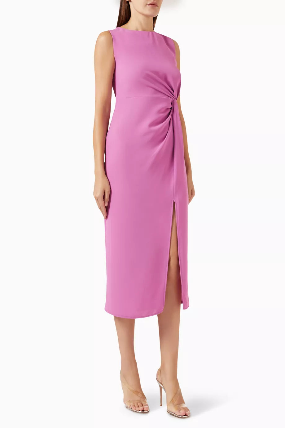 Ruched Midi Dress