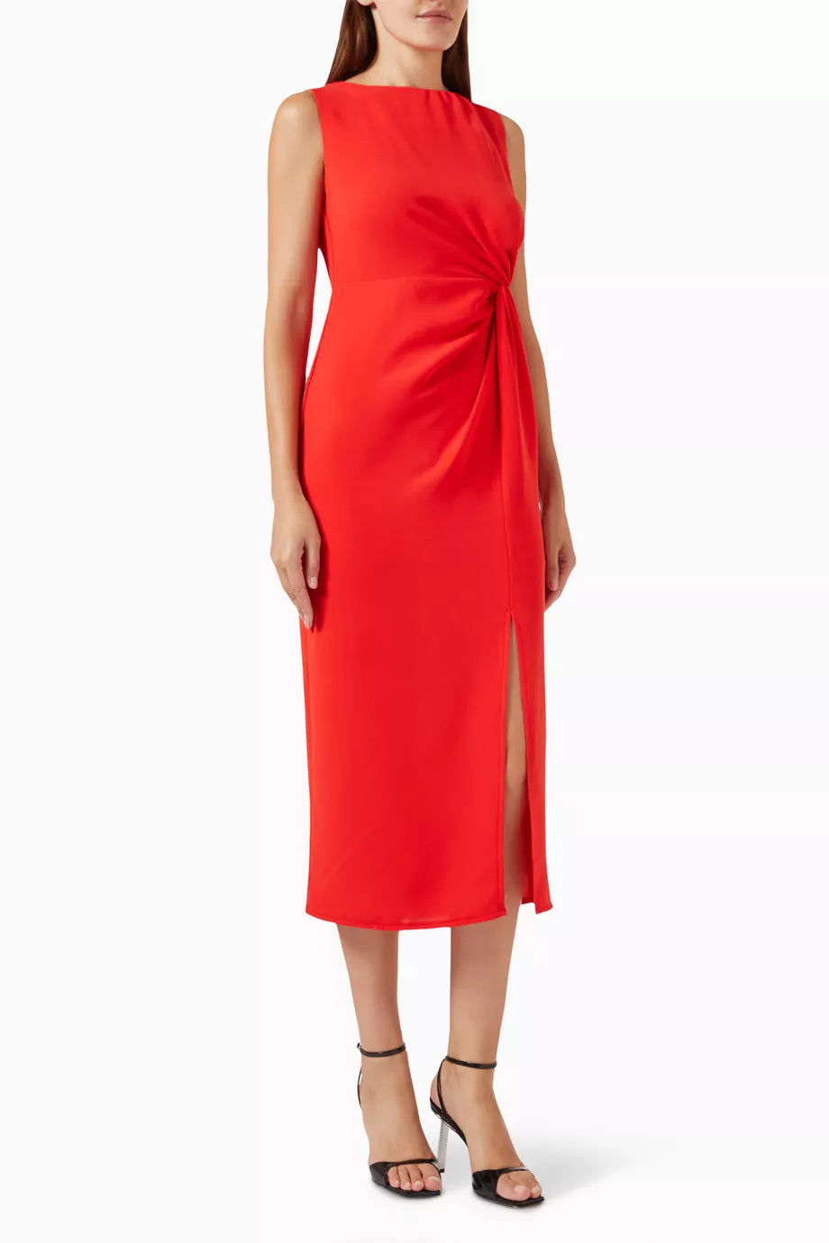 Ruched Midi Dress