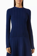 Love Capsule Sweater in Ottoman Wave Knit