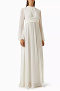 Fame Gathered Maxi Dress