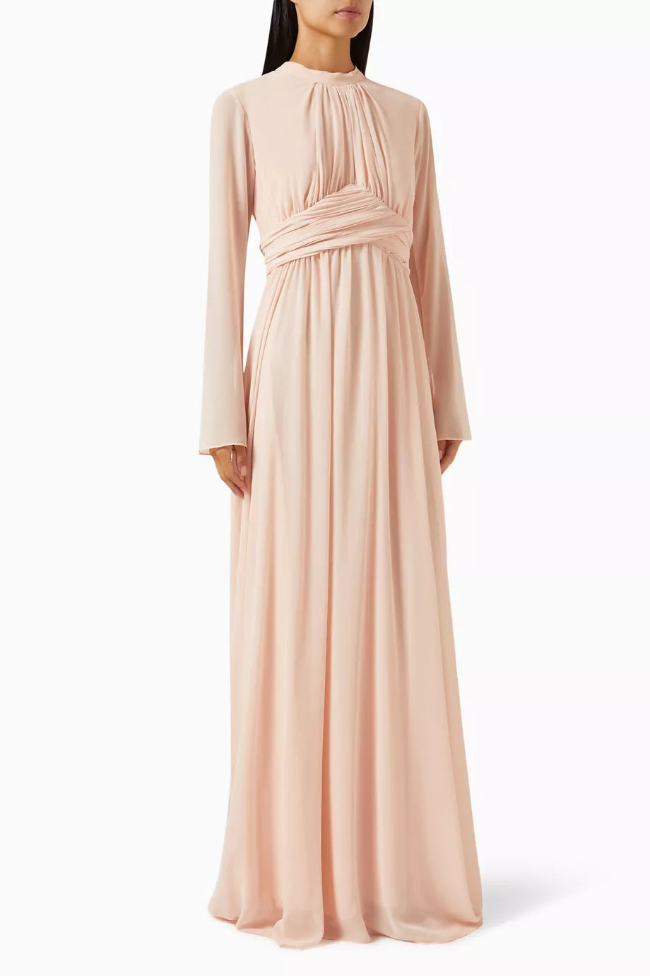 Fame Gathered Maxi Dress
