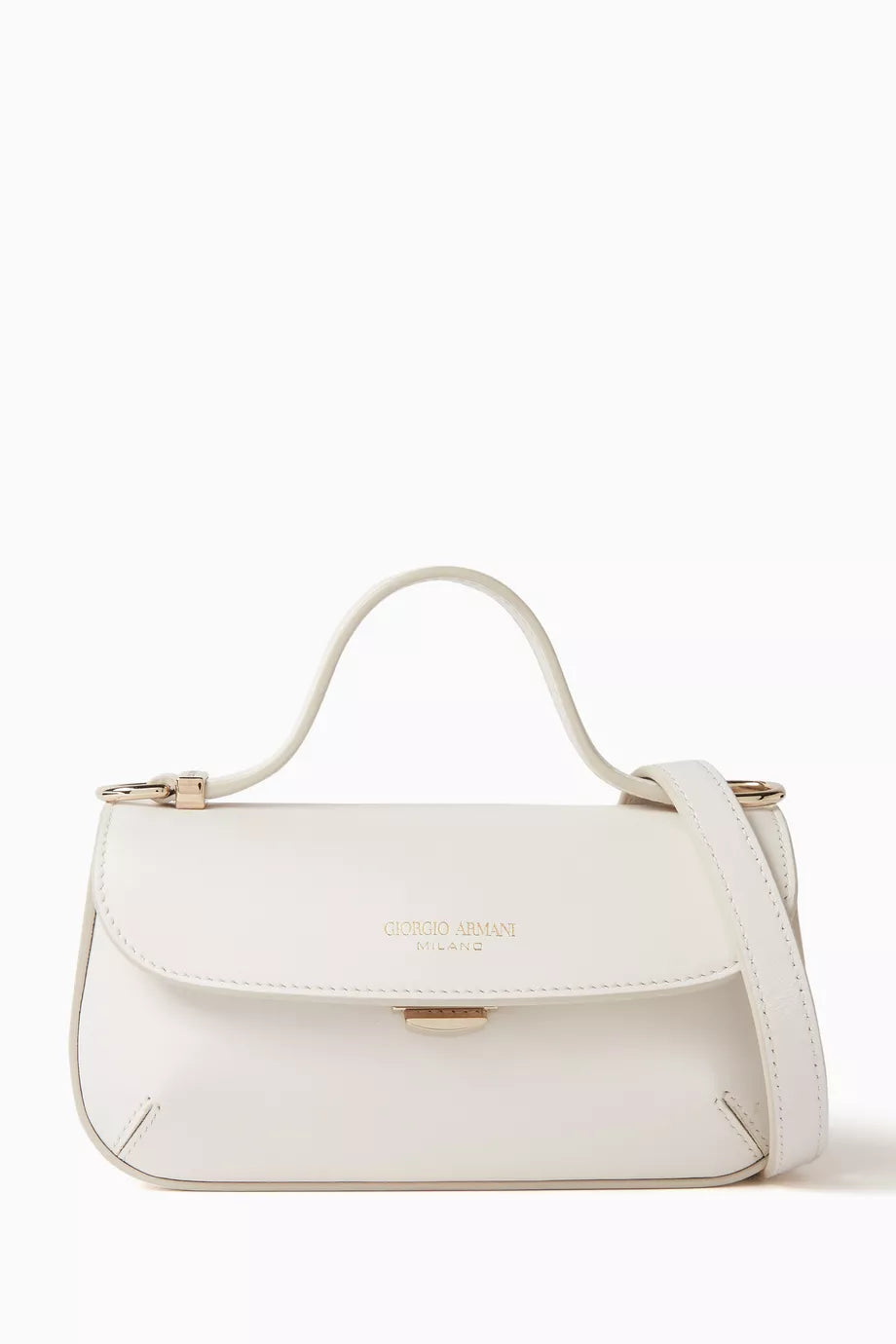 Love Capsule Mini La Prima Top-handle Bag in Leather