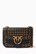 Classic Love Bell Crossbody Bag in Leather