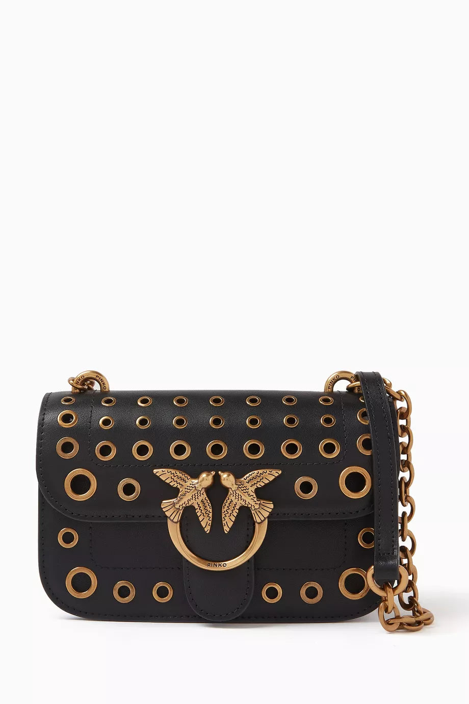 Classic Love Bell Crossbody Bag in Leather