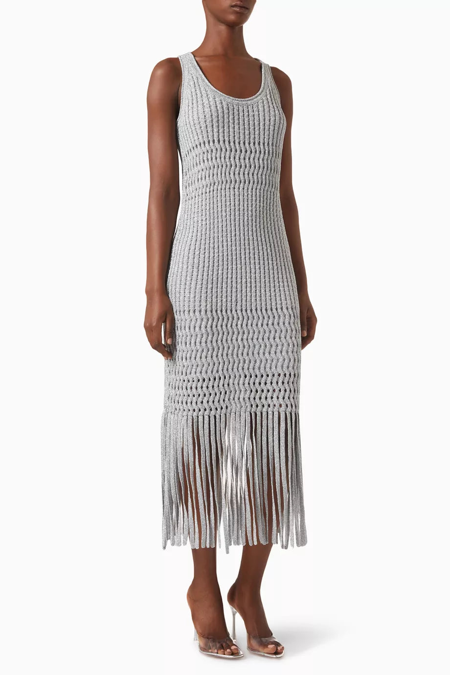 Jocelyn Fringe Midi Dress