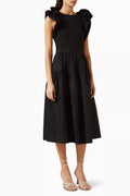 Francine Midi Dress in Cotton