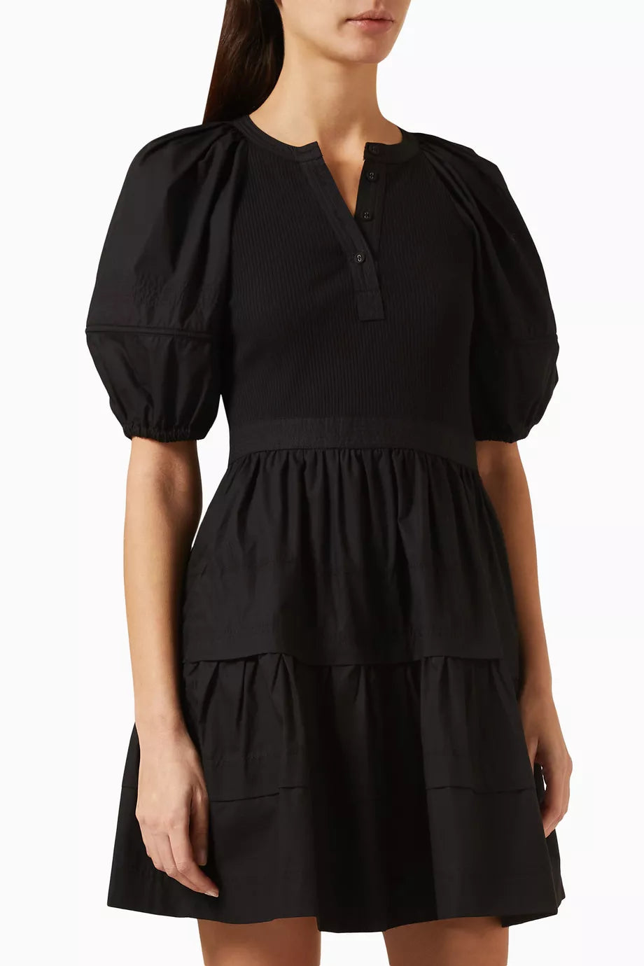 Amelia Mini Dress in Cotton