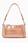 Hobo Bag in Metallic Leather
