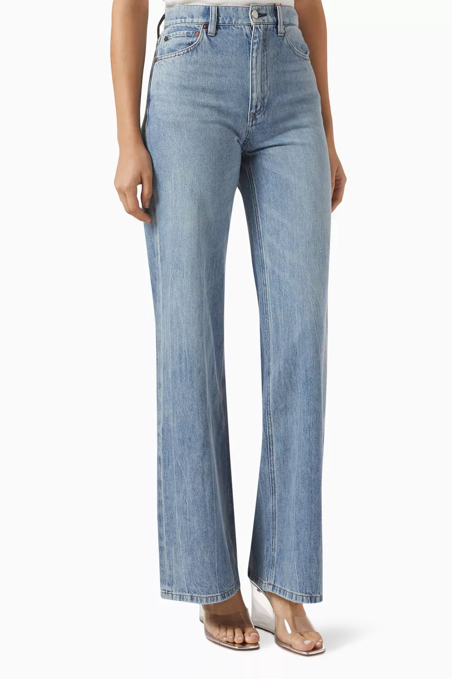 Weezie Straight Jeans in Denim