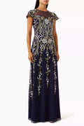 Maris Embellished Gown in Tulle